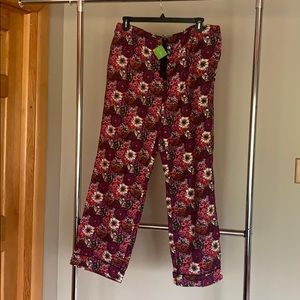 Vera Bradley Rosewood Flannel PJs